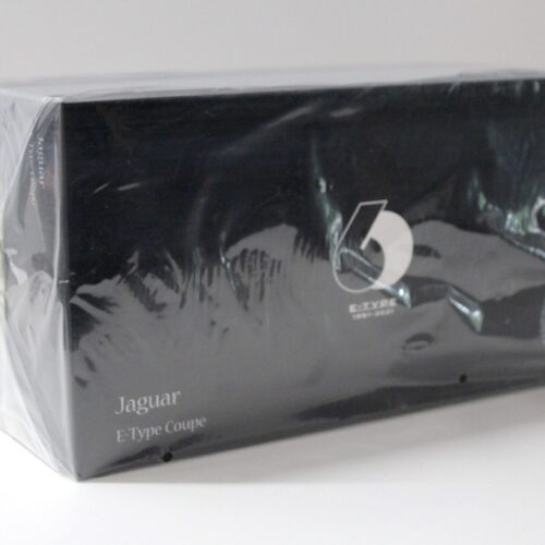 1:18 Kyosho Jaguar E-Type Coupe RHD Dark grey metallic - Diecast/ openings