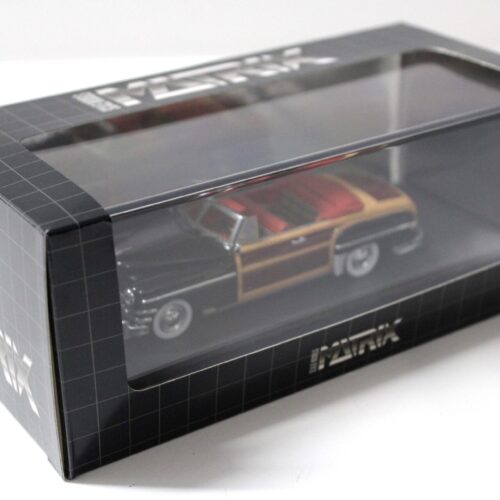 1:43 Matrix 1949 Chrysler Town & Country Convertible Coupe 1949 black