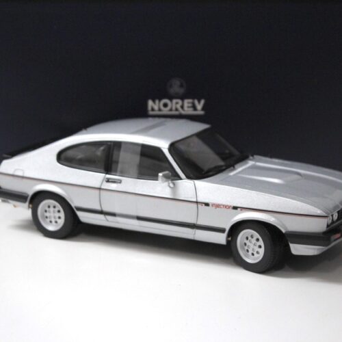 1:18 Norev Ford Capri 2.8i Injection Coupe 1983 silver Limited 150 pcs.