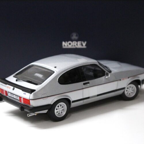 1:18 Norev Ford Capri 2.8i Injection Coupe 1983 silver Limited 150 pcs.