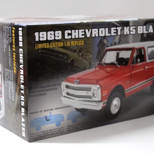 1:18 ACME 1969 Chevrolet K5 Blazer red-orange (Code 514)/ white Top