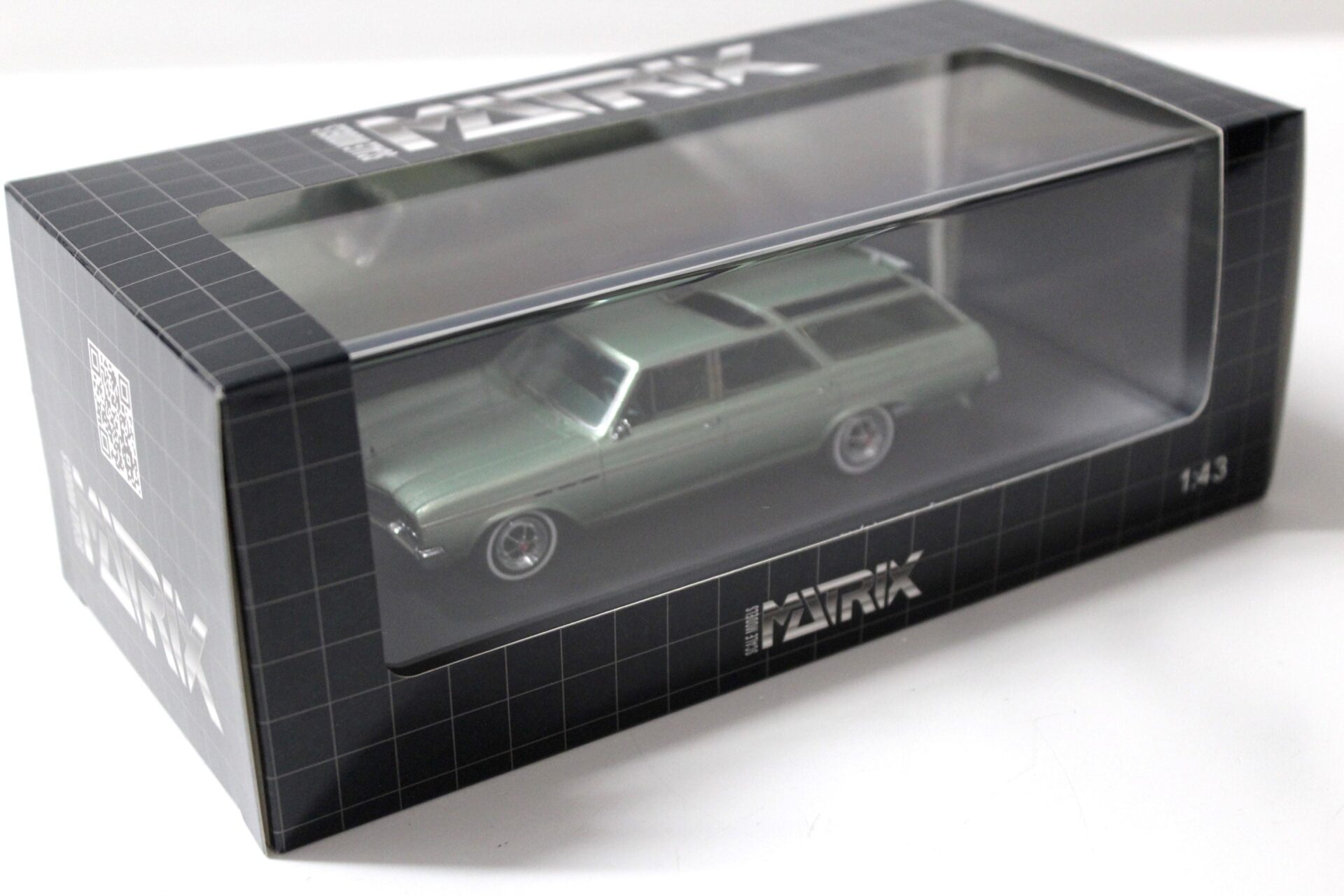 1:43 Matrix 1965 Buick Sport Wagon light green metallic