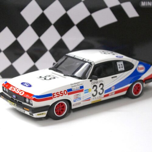 1:18 Minichamps Ford Capri 3.0S V.M. Woodman 3rd Place SPA 24h 1981 ESSO #33