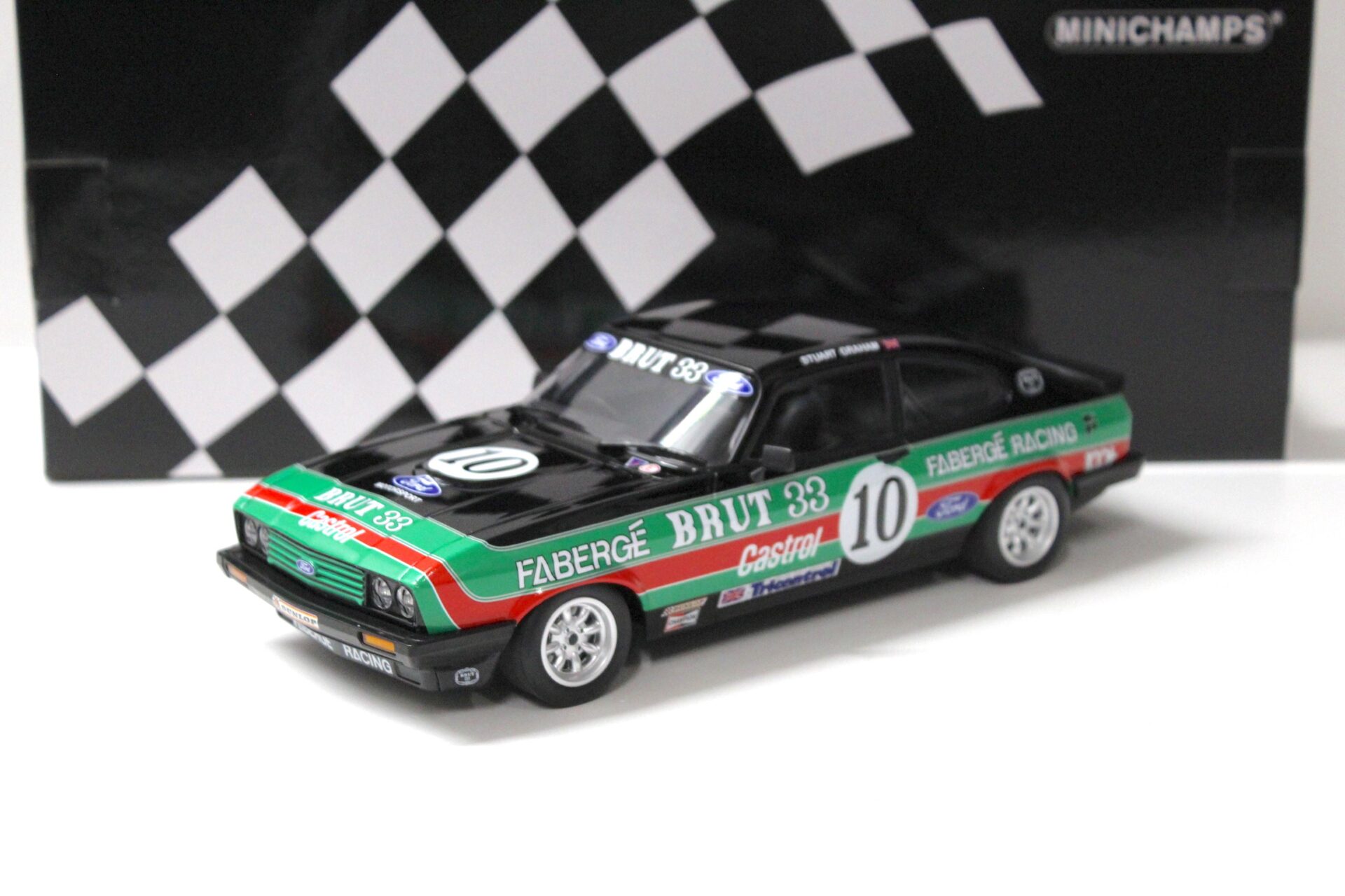 ID 57199 orig.jpg 1:18 Minichamps Ford Capri 3.0S Faberge Racing #10 CASTROL Graham 2nd Place BSCC 1979