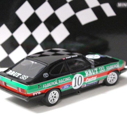 1:18 Minichamps Ford Capri 3.0S Faberge Racing #10 CASTROL Graham 2nd Place BSCC 1979
