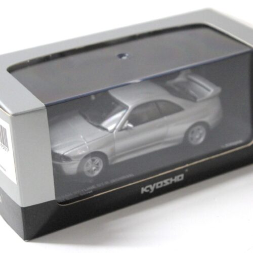 1:43 Kyosho Nissan Skyline GT-R R33 (BCNR33) 1997 Sonic silver - Image 3