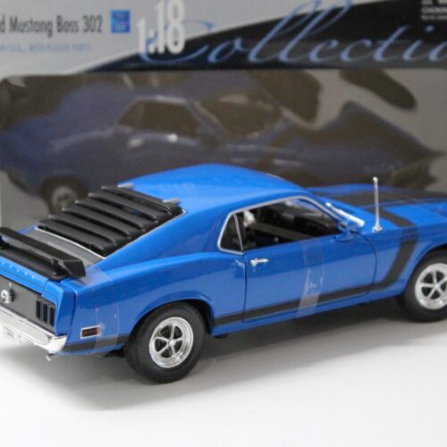 1:18 Welly 1970 Ford Mustang Boss 302 Coupe blue/ black