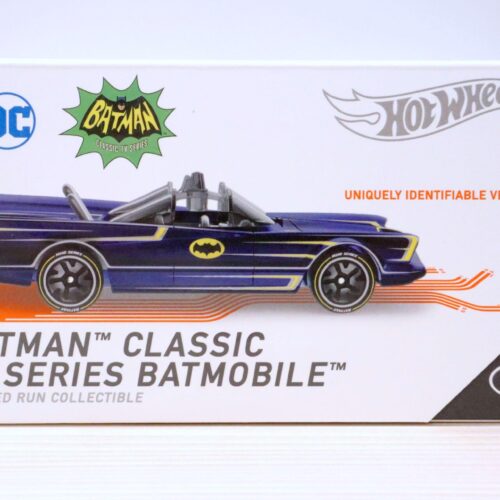 1:64 Hot Wheels ID Series 2021 Batman Classic TV Series Batmobile blue