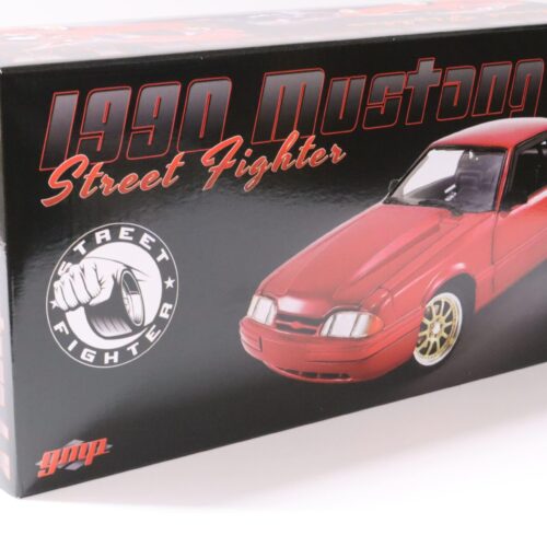 1:18 GMP 1990 Ford Mustang LX Coupe Street Fighter red metallic