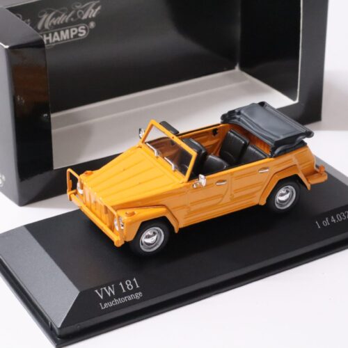 1:43 Minichamps VW 181 Kübelwagen 1969-79 Leucht orange