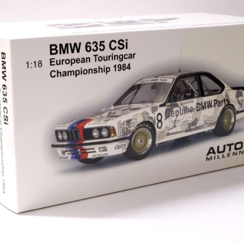 1:18 AUTOart BMW 635 CSi European Touringcar Championship 1984 Quester #8