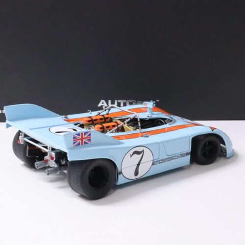 1:18 AUTOart Porsche 908/3 Targa Florio 1971 Redman/Siffert #7 GULF Racing