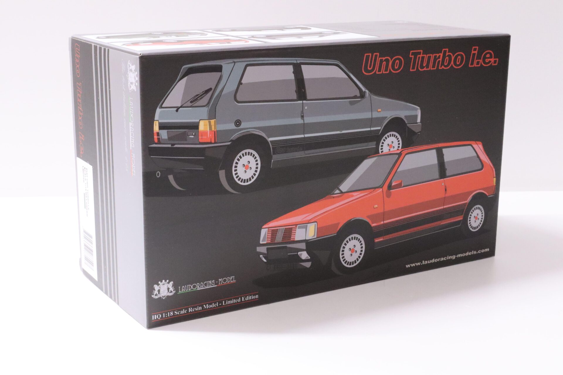 1:18 Laudoracing-Model Fiat Uno Turbo I.E. 1987 green metallic