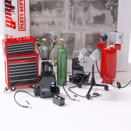 1:18 GMP Original Garage Accessories Kit #1 Parts Dept Diorama Zubehör Part No. 9010