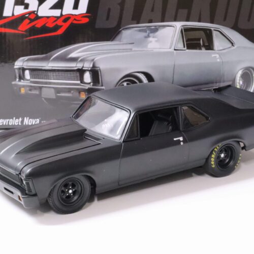 1:18 GMP 1969 Chevrolet Nova Coupe 1320 Kings matt black