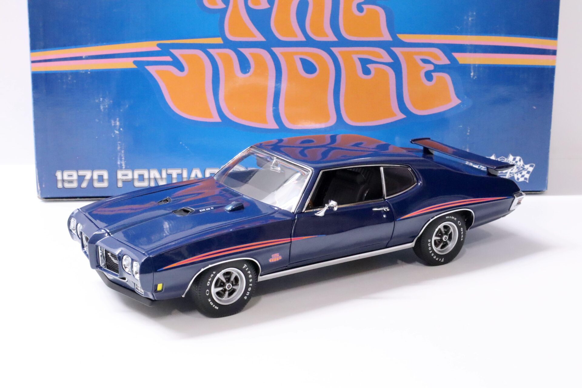 ID 60094 orig.jpg 1:18 GMP 1970 Pontiac GTO Coupe "THE JUDGE" dark blue