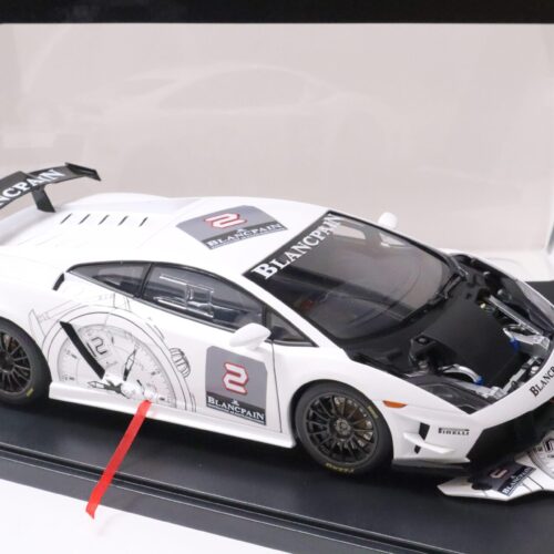1:18 AUTOart Lamborghini Gallardo LP560-4 Super Trofeo white/ Blancpain #2