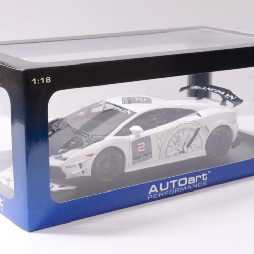 1:18 AUTOart Lamborghini Gallardo LP560-4 Super Trofeo white/ Blancpain #2