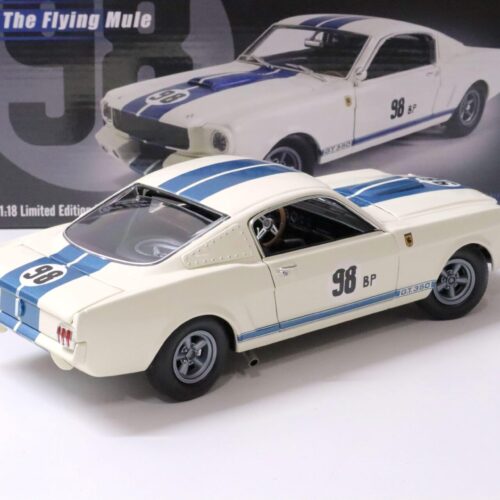 1:18 ACME 1965 Shelby GT350R Prototype "The Flying Mule" #98BP Ken Miles white