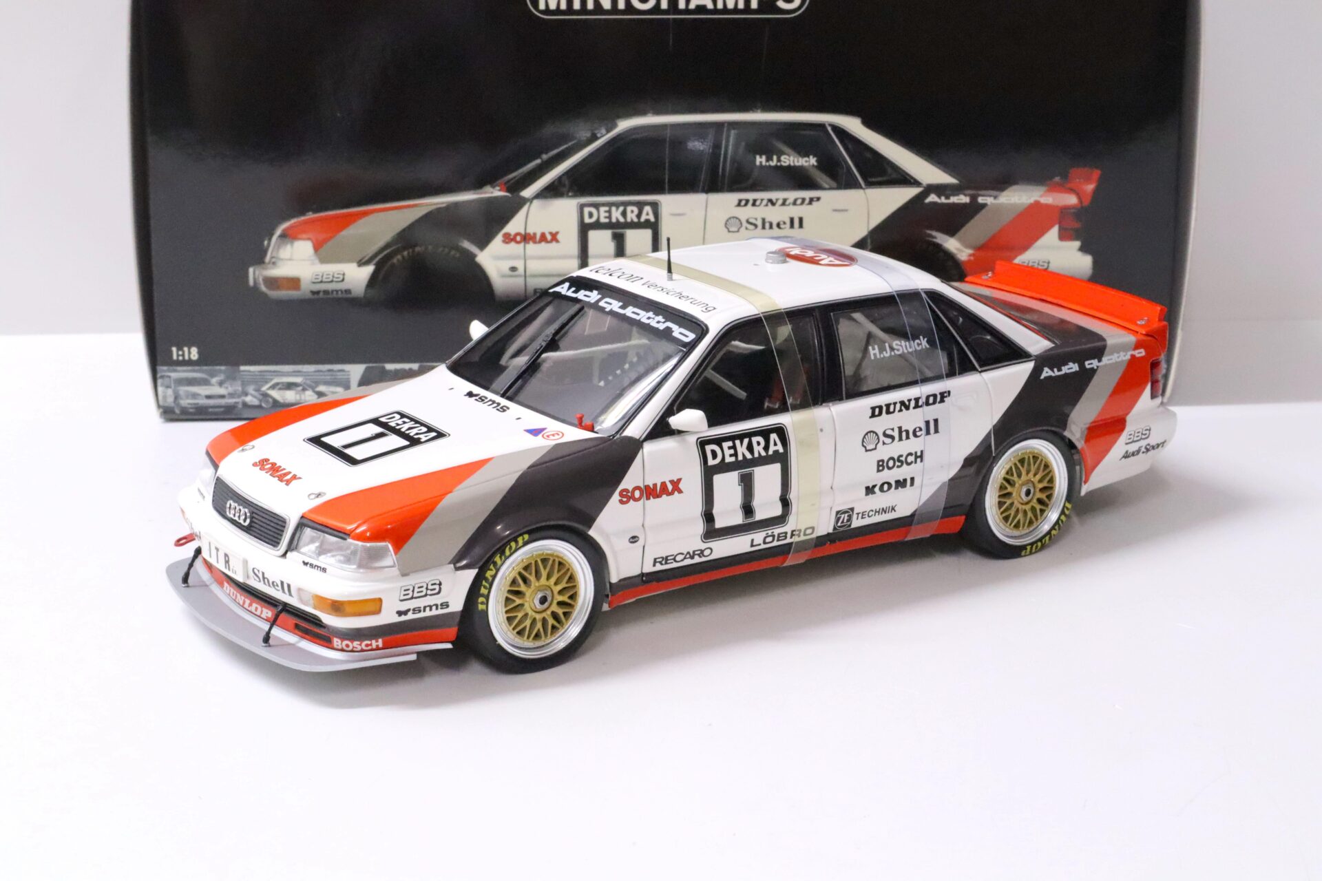 ID 61265 orig.jpg 1:18 Minichamps Audi V8 Quattro DTM 1991 Team SMS #1 Hans-Joachim Stuck