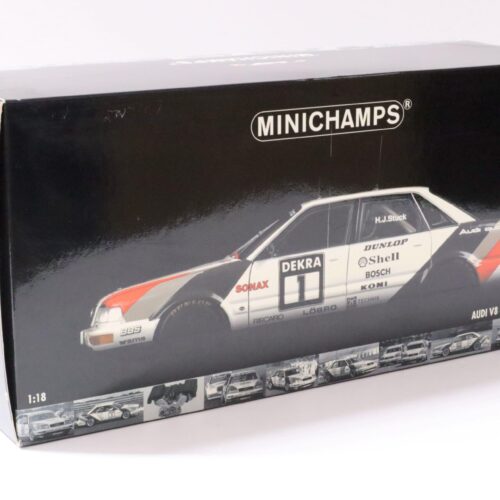 1:18 Minichamps Audi V8 Quattro DTM 1991 Team SMS #1 Hans-Joachim Stuck