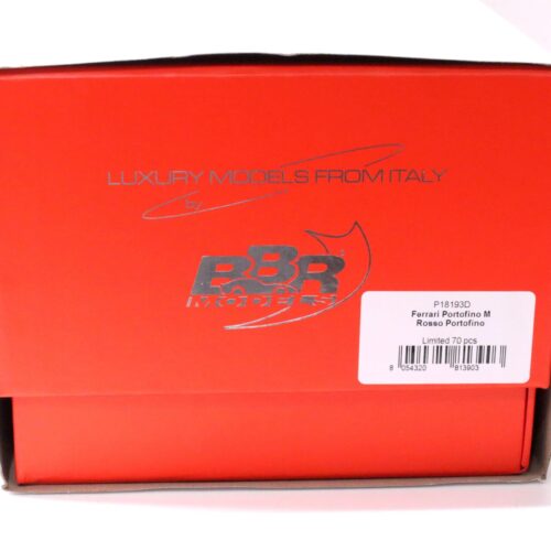 1:18 BBR Ferrari Portofino M Spider Rosso Portofino red with display - Limited 70 pcs.