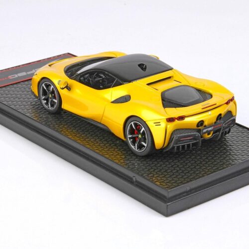 1:43 BBR Ferrari SF90 Stradale Giallo Tristrato yellow/ red brakes - Limited 28 pcs. - Image 3