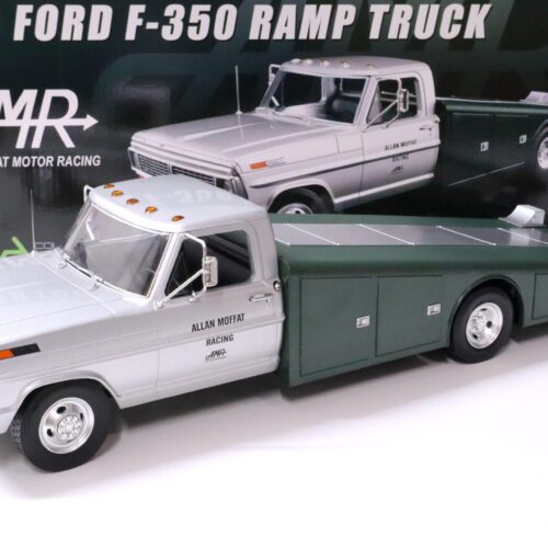 1:18 ACME 1970 Ford F-350 Ramp Truck Allan Moffat Motor Racing silver/ green