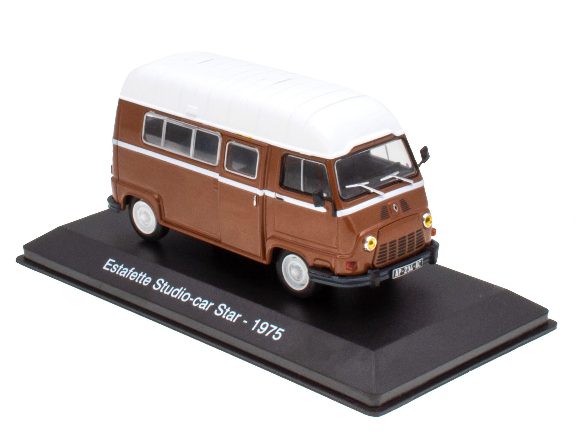 ID 63081 orig.jpg 1:43 Hachette IXO Camping Cars Renault Estafette Studio-Car Star Camper brown 1975