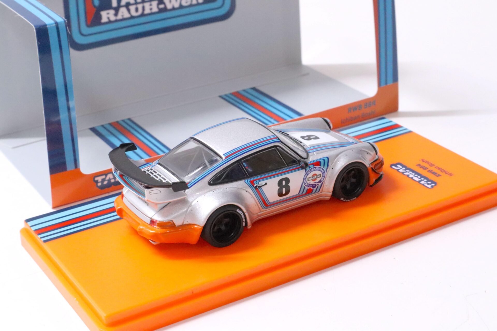 1:43 Tarmac Porsche 911 964 RWB RAUH-WELT Ichiban Boshi Martini #8