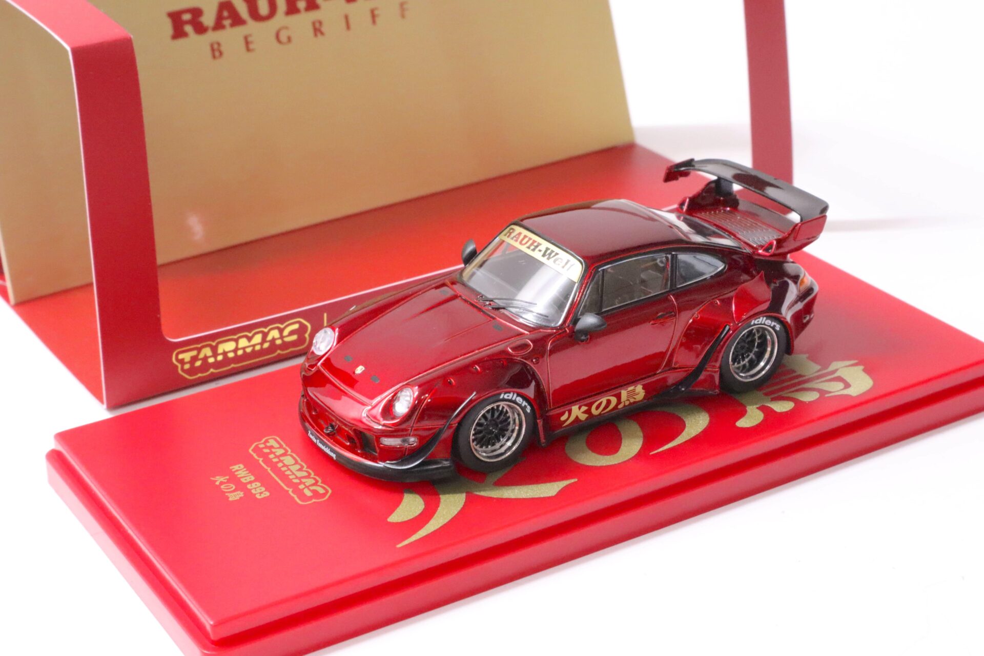 ID 63433 orig.jpg 1:43 Tarmac Porsche 911 993 RWB RAUH-WELT bright red HOBBY43