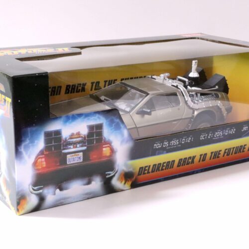 1:18 Sun Star 1983 Delorean DMC-12 Time Machine Back to the Future 2
