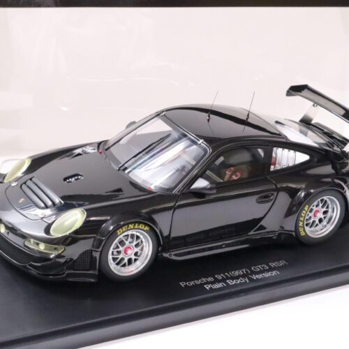 1:18 AUTOart Porsche 911 (997) GT3 RSR Plain Body Version black 2010