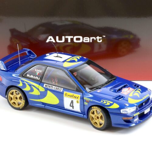 1:18 AUTOart Subaru Impreza WRC 1997 LIATTI/ PONS #4 Rally Monte Carlo 89791 - Image 2