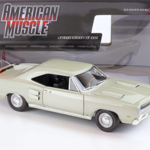 1:18 Auto World 1969 Dodge Coronet R/T Coupe light green metallic