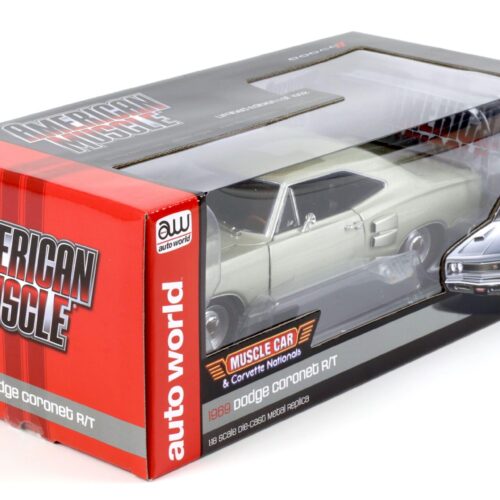1:18 Auto World 1969 Dodge Coronet R/T Coupe light green metallic