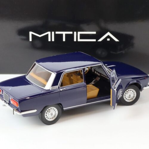 1:18 MITICA 1971 Alfa Romeo 2000 Berlina blue Cobalto 324 with POLIZIA Decals