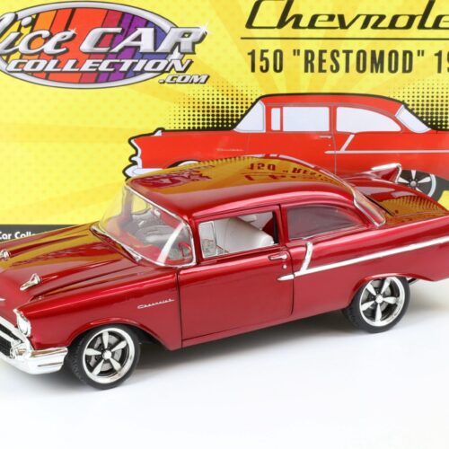 1:18 ACME 1957 Chevrolet 150 Restomod Candy red *NICE CAR EDITION*