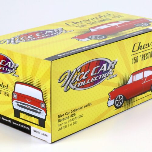 1:18 ACME 1957 Chevrolet 150 Restomod Candy red *NICE CAR EDITION*