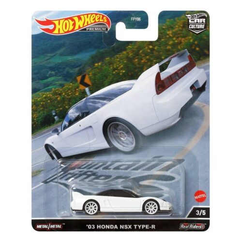 1:64 Hot Wheels Japanese Mountain Drifters 2022 Honda NSX Type-R white