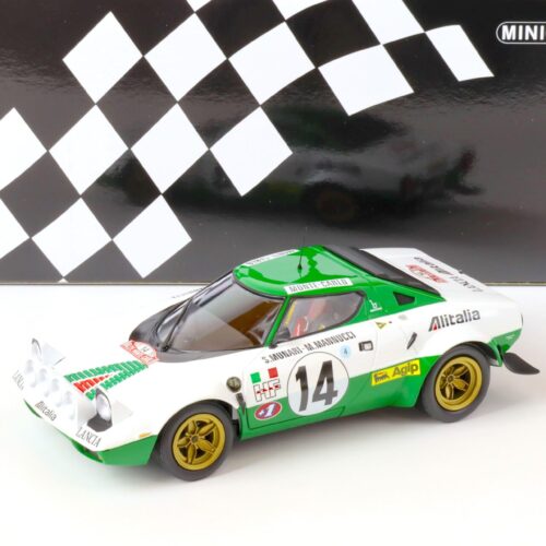 1:18 Minichamps Lancia Stratos Munari/ Mannucci #14 Winner Rally Monte Carlo 1975