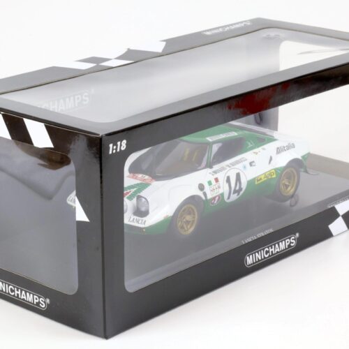 1:18 Minichamps Lancia Stratos Munari/ Mannucci #14 Winner Rally Monte Carlo 1975