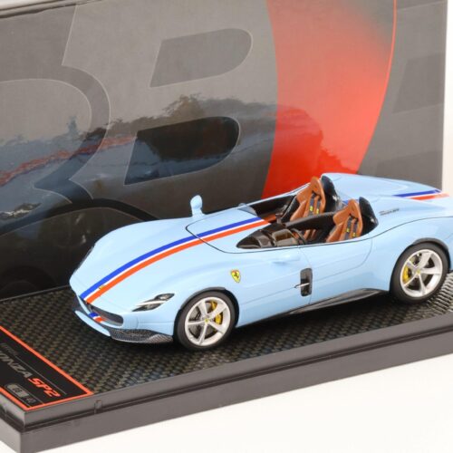 1:43 BBR Ferrari Monza SP2 Azzurro La Plata - Limited Edition 40 pcs.