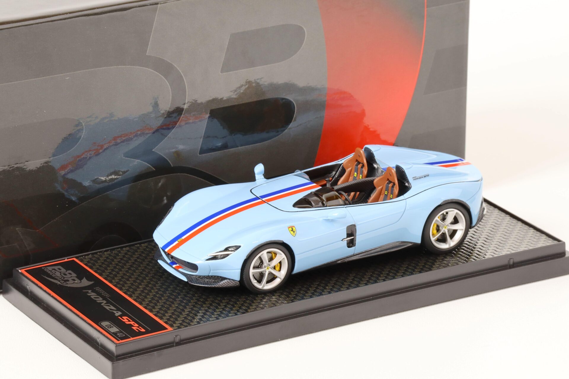 ID 67555 orig.jpg 1:43 BBR Ferrari Monza SP2 Azzurro La Plata - Limited Edition 40 pcs.