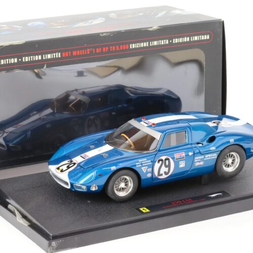 (A6A242) 1:18 Hot Wheels Elite Ferrari 250 LM 12 Hours of Sebring 1965