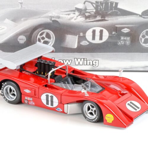 1:18 GMP McLaren M8B Low Wing CanAm Lothar Motschenbacher red #11