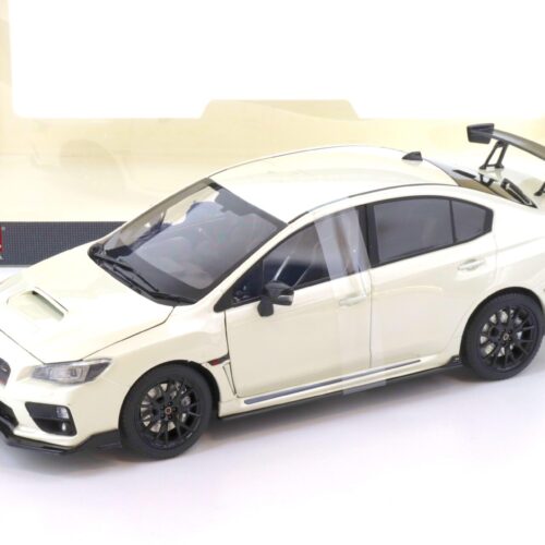 1:18 Sun Star Subaru WRX STi S207 NBR Challenge Package Crystal white pearl
