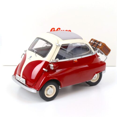 1:12 Schuco BMW Isetta Export with closed Softtop red/ white 450672000