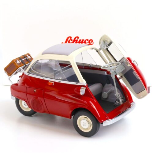 1:12 Schuco BMW Isetta Export with closed Softtop red/ white 450672000