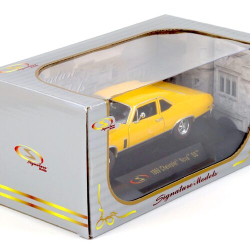 1:32 Signature Models 1969 Chevrolet Nova SS yellow